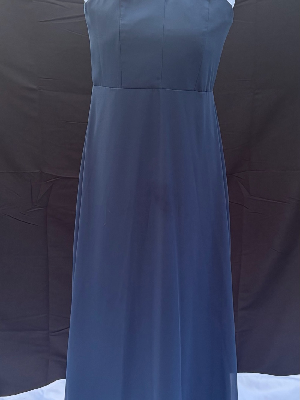 Navy Sleeveless Maxi Dress - Timeless Evening Style